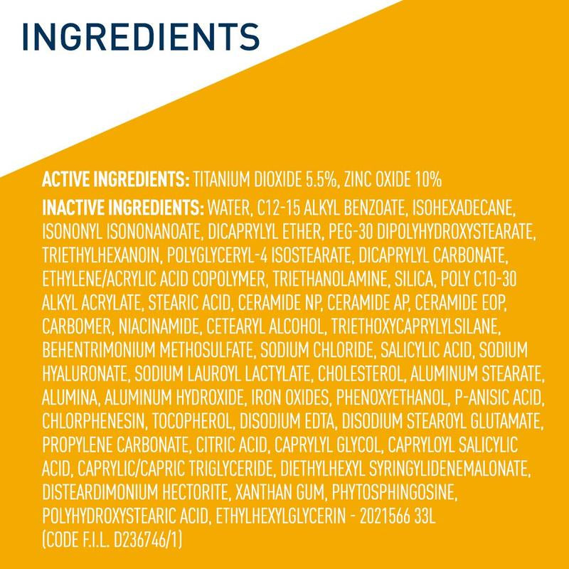 Cerave Sheer Tint Hydrating Mineral Sunscreen SPF 30