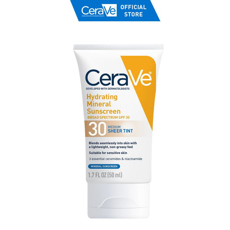 Cerave Sheer Tint Hydrating Mineral Sunscreen SPF 30